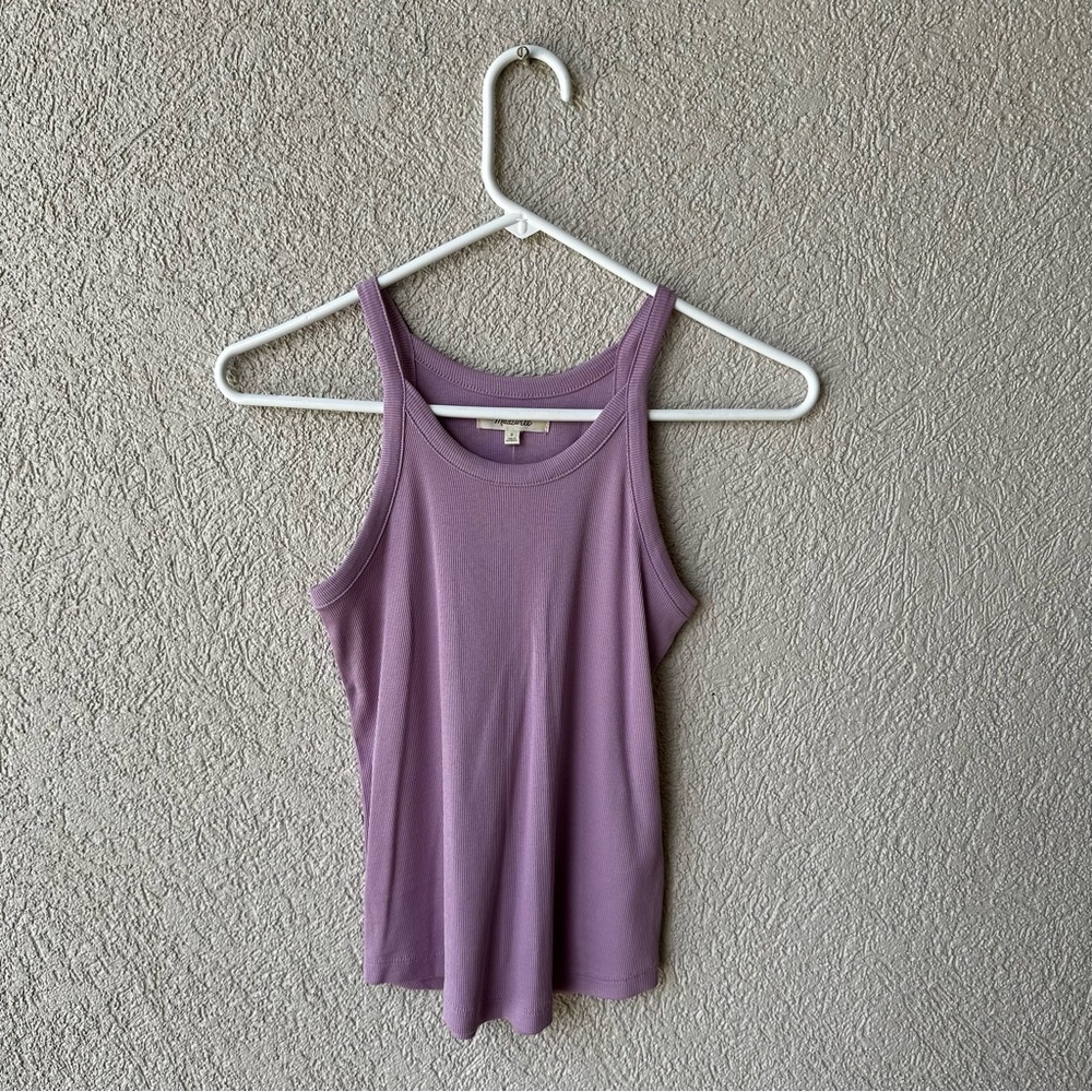 NWT Madewell Brightside Lucia 90’s Tank Top - Lilac Purple
